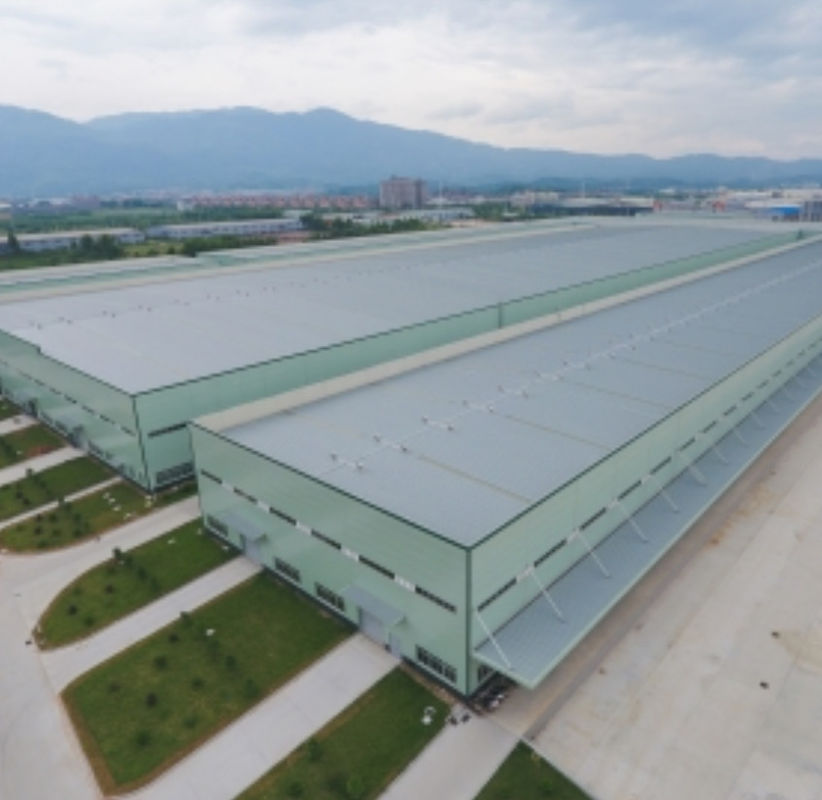 Curto Tempo de Construção Oficina de Estruturas de Aço Custo Acessível Material de Construção de Aço