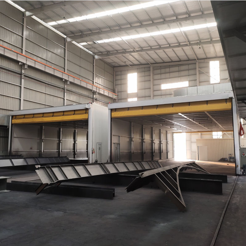 Oficina Modular Estrutura de aço H Beam Construção Oficina de aço pré-fabricada