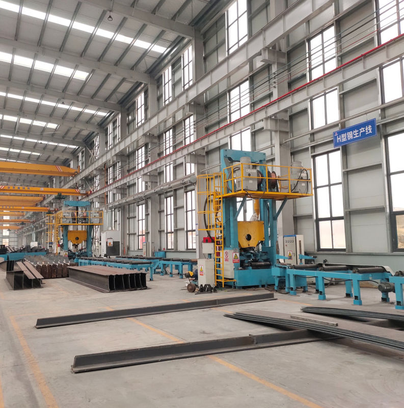 Oficina Modular Estrutura de aço H Beam Construção Oficina de aço pré-fabricada