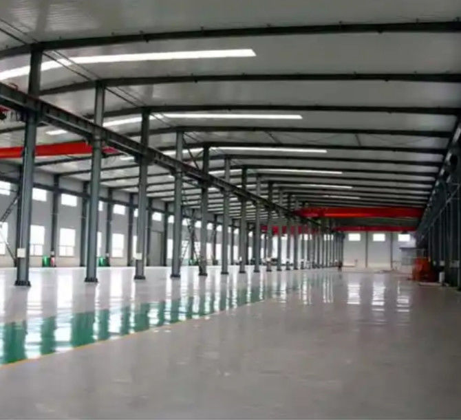 Oficina de construção de metal de personalização com habitação anticorrosiva