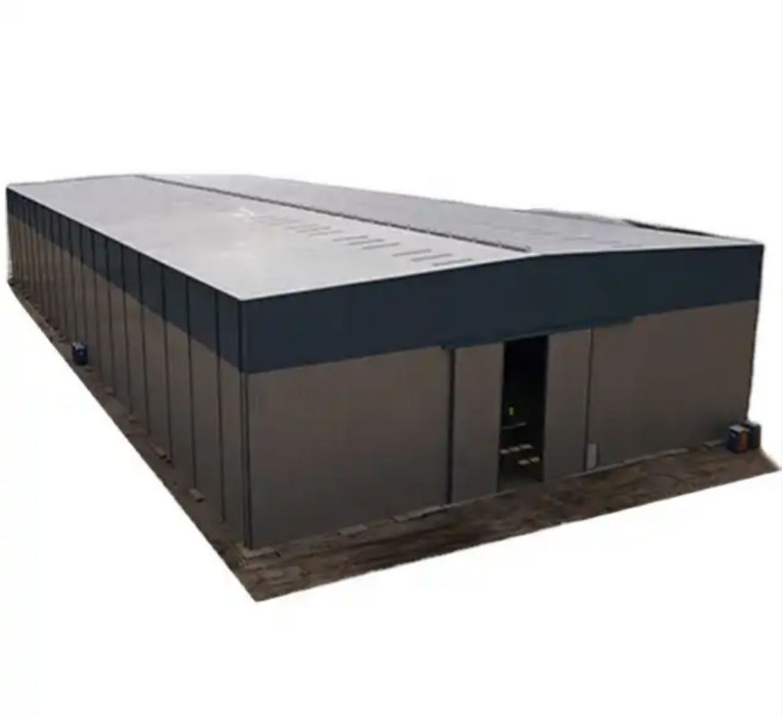 China Fabricante Premium Metal Leve Inclinado Telhado Estrutura de Aço Edifício Armazém Oficina para venda