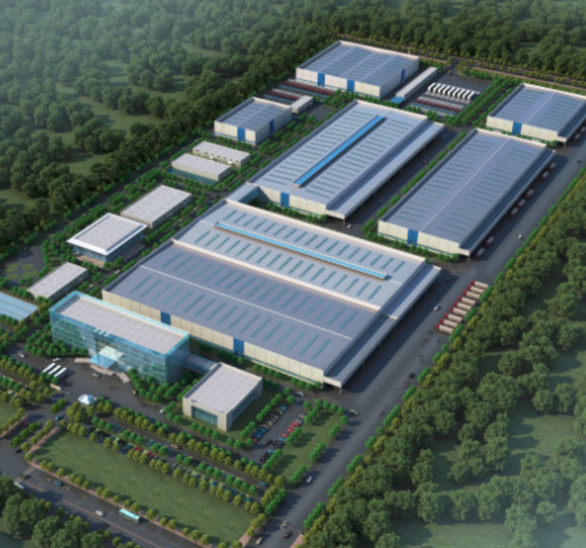OEM Oficina de estruturas industriais de aço Prefabricado resistência à corrosão forte