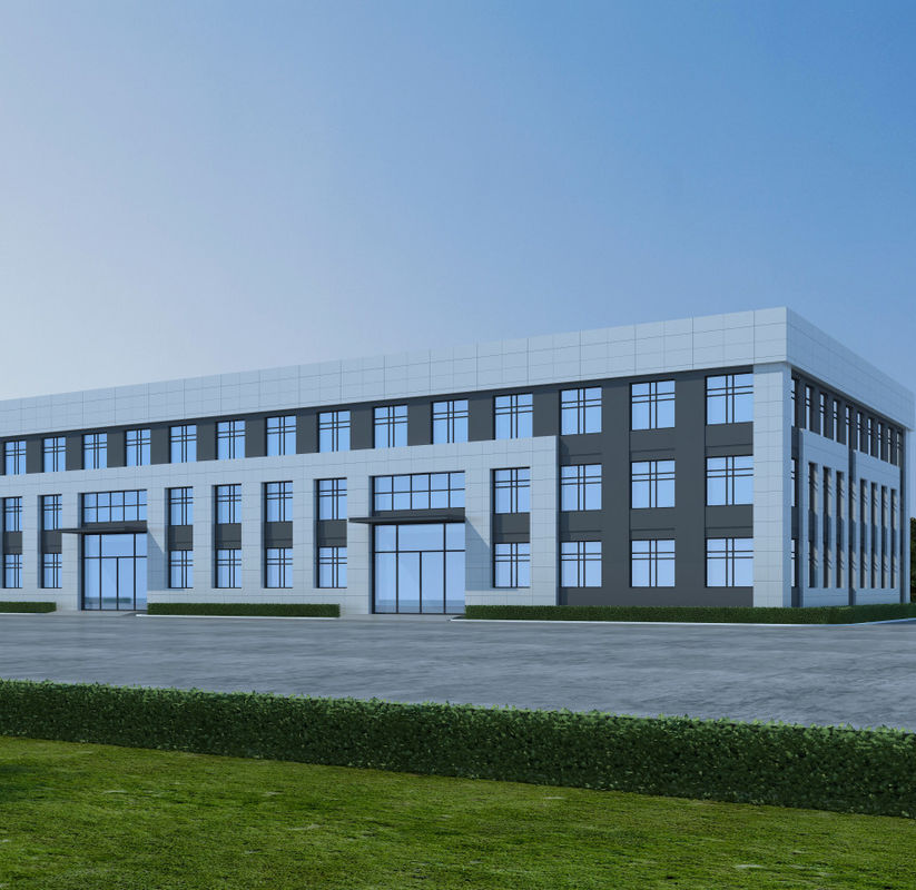 ISO 9001 Estrutura de aço Edifício de fábrica Oficina de metal Edifícios à prova de corrosão