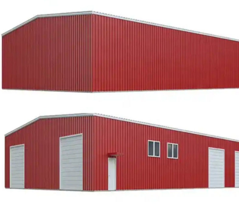 Estrutura de aço pré-fabricada contemporânea