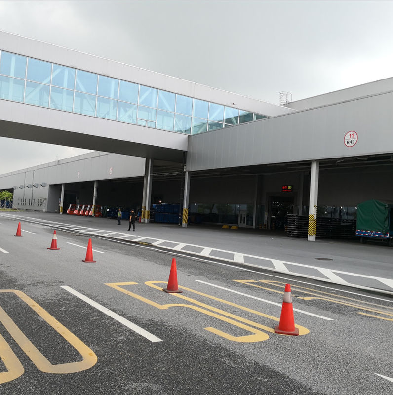 Q235 Construções estruturais de aço Oficina Garagem Estruturas metálicas pré-fabricadas Resistentes à neve