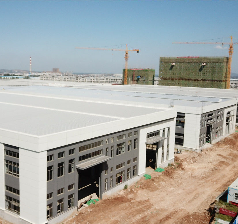 Q235 Construções estruturais de aço Oficina Garagem Estruturas metálicas pré-fabricadas Resistentes à neve