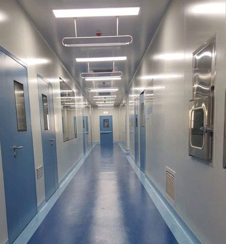 Estrutura de aço Armazém e Hospital Edifício de coluna grande Sala de isolamento industrial