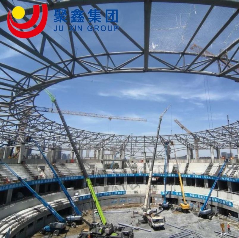 Estruturas de telhado Venda Quente LF BJMB Estrutura Espacial Arcada Estádio Cobertura Telhado Para Salão De Desporto