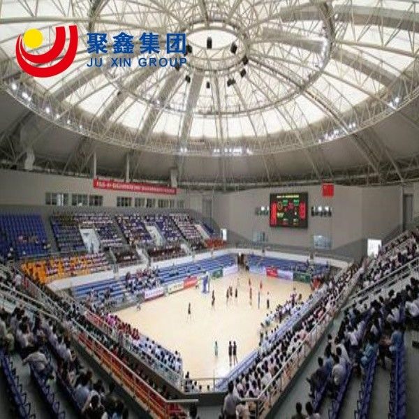 China Estrutura de aço de estrutura metálica de grande porte para estúdio exterior/interno Exercício desportivo/tenis/basquetebol/sala de ginástica de futebol