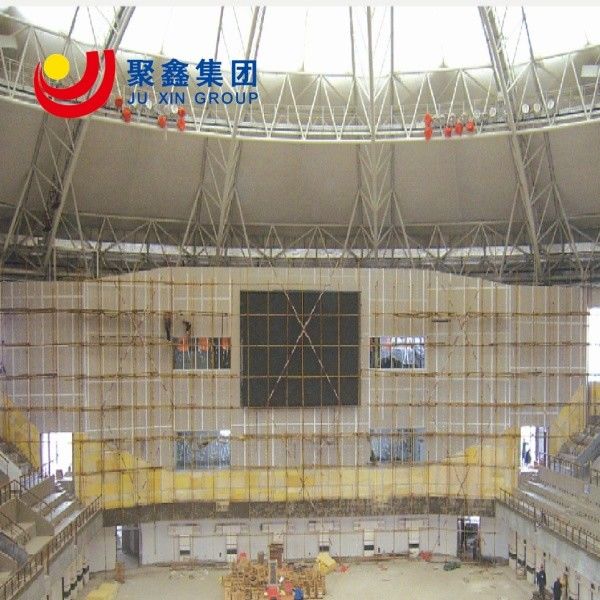 China Estrutura de aço de estrutura metálica de grande porte para estúdio exterior/interno Exercício desportivo/tenis/basquetebol/sala de ginástica de futebol