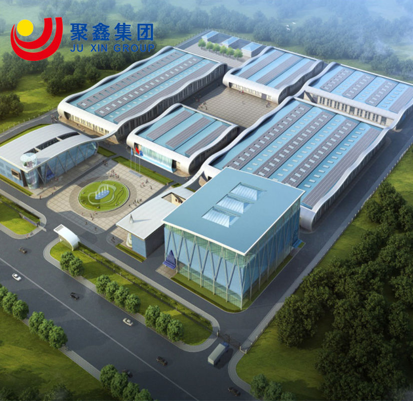Construção de estruturas industriais de aço anti-corrosiva de grande comprimento