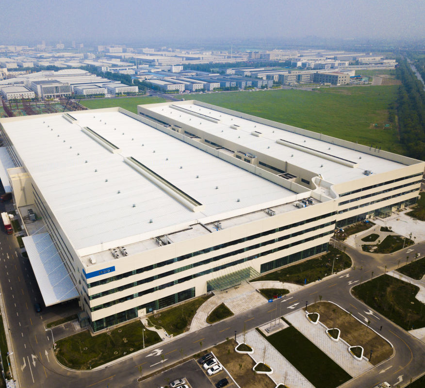 Construção de estruturas industriais de aço anti-corrosiva de grande comprimento
