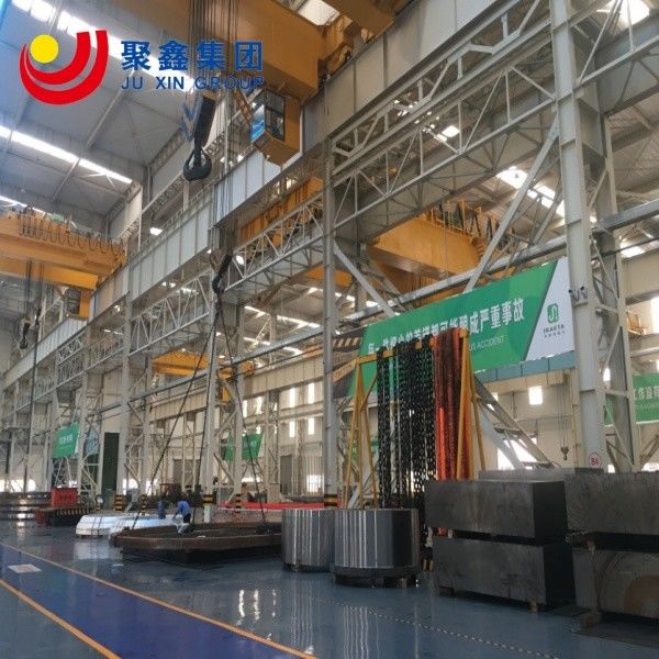 Construção de estruturas industriais de aço anti-corrosiva de grande comprimento