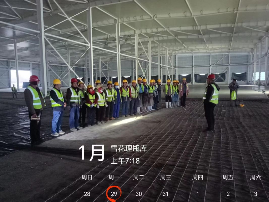 Construção Prefabricada Materiais metálicos industriais Hangar Armazém / Oficina Fábrica Construção de estruturas de aço