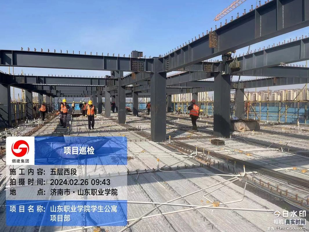 Construção de prédios pré-fabricados em grande escala de alta qualidade