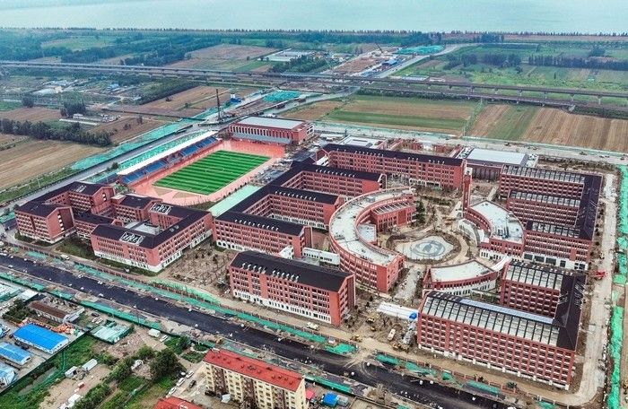 Estrutura de aço pré-fabricada de vários andares pré-construída Estudante Escola Universidade Apartamento Edifício de ensino