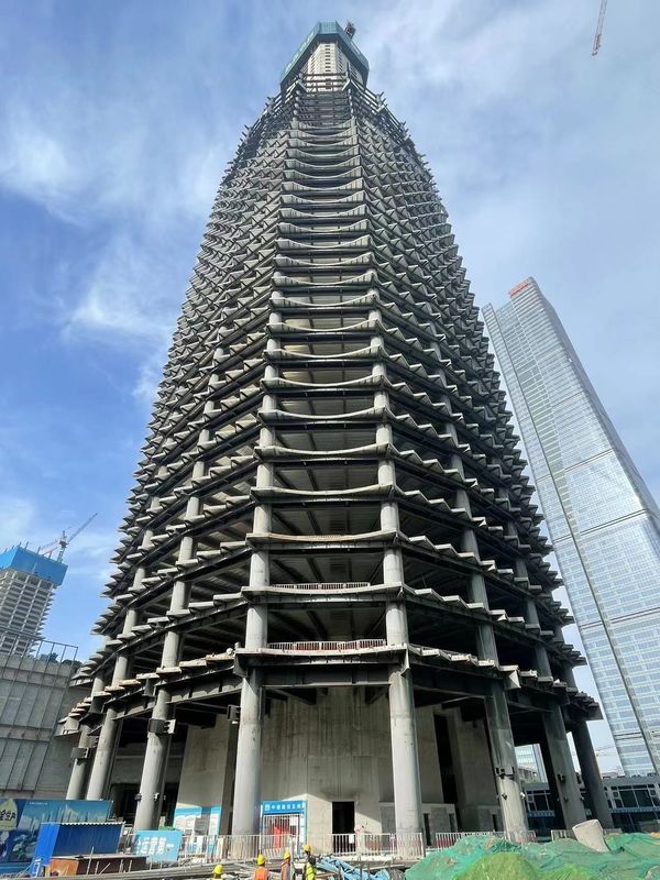 260M Altura Quadro de aço Núcleo Edifício de alta altura Instalação rápida Prefabricado Prefabricado Estrutura de aço de alta altura Preço
